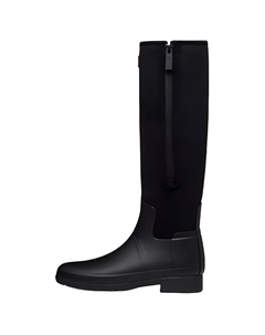 Утонченные женские черные полусапожки на каблуке 3,1 см, цвет Black Hunter