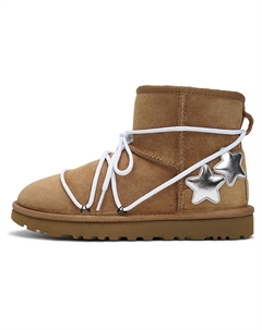 CLASSIC MINI Зимние ботинки женские желтые Ugg