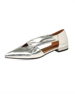 Женские повседневные туфли серебристые, цвет Silver Echo&yolo