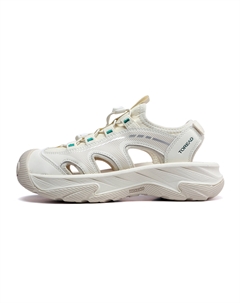 Женские треккинговые ботинки для речных походов с противоскользящим покрытием, устойчивые к истиранию, легкие, дышащие и ударопрочные - экрю/зеленый, цвет Ecru/Green Toread