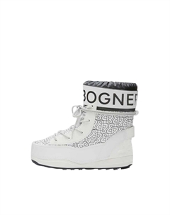 Ла Плань Крю Снежные ботинки женские белые, цвет White Bogner