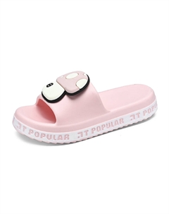 Женские пляжные сандалии бело-розово-фиолетово-зелёные розовые, цвет Pink Tonybear