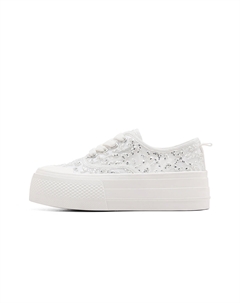 Женские скейтерские кроссовки лоу-топ экрю, цвет Ecru C°banner