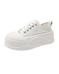 Женские низкие скейтерские кеды бежевые, цвет Beige Tonybear