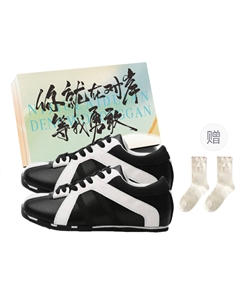 Женские низкие скейтерские кеды Black+Box Style+Подарочные носки, цвет Black+Box Style+Gift Socks Jimixiong