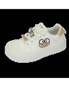 Женские низкие скейтерские кеды бежево-хаки, цвет Beige Khaki Jimixiong