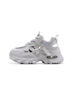 Женские низкие массивные кроссовки синие, цвет Blue C°banner