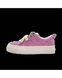 Женские низкие скейтерские кеды розово-красные, цвет Rose Red Jimixiong