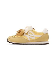 Женские низкие кеды желтые, цвет Yellow C°banner