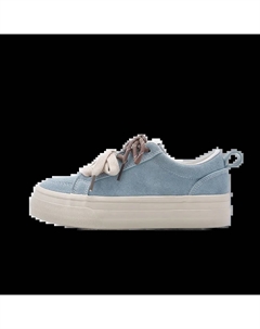 Женские лоу-топ скейтборд кроссовки светло-голубые, цвет Light Blue Jimixiong