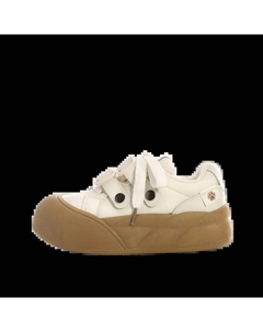 Женские низкие скейтерские кеды бежевые, цвет Beige Jimixiong