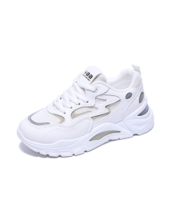 Женские скейтерские кеды белые, цвет White Tonybear