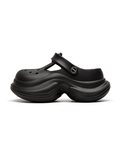 Классические перфорированные клоги для женщин черные, цвет Black Josiny