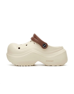 Классические перфорированные клоги для женщин в коричневом цвете, цвет Brown Josiny