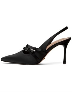 Маленькие сандалии CK One на ремешке 8 см женские - ЧЁРНЫЕ ТЕКСТУРИРОВАННЫЕ Чёрные текстурированные, цвет BLACK TEXTURED Black Textured Charles&keith