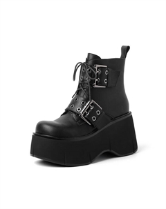 Черные женские ботильоны на каблуке 9,5 см, цвет Black Su yanjiao