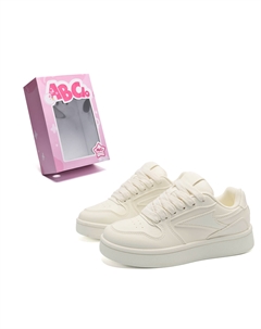 Скользоустойчивые водонепроницаемые амортизирующие износостойкие низкие скейтбордские кроссовки женские - непарные, цвет Mismatched Abcio