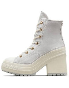 Чак 70 Де Люкс Ботинки Женские Цвет Ископаемый Серый/Белая Цапля/Белая Цапля, цвет Fossil Gray/White Egret/White Egret Converse