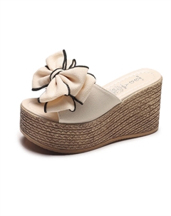 Женские противоскользящие тапочки устойчивые к истиранию Ecru, цвет Ecru Tafn