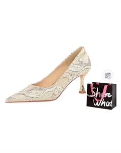 Женские туфли на тонком каблуке красные, цвет Red Bigtree