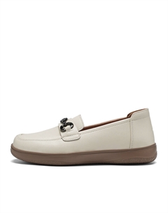 Женские лоферы для ходьбы экрю, цвет Ecru Zuliz