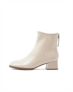 Черно-бежевые женские угги с меховой подкладкой, цвет Black (Down Lining) Comely