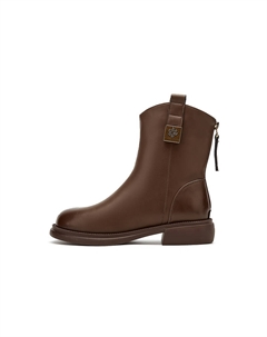 Черно-коричневые женские ботильоны, цвет Brown Daphne