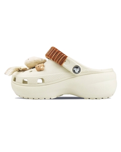 Классические платформенные клоги для женщин экрю, цвет Ecru Crocs