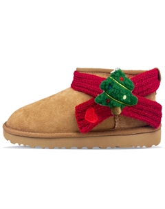 Ботинки Women's Classic Ultra Mini, каштановый/Рождественская елка 3 Ugg