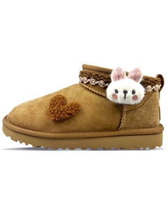 Ботинки Women's Classic Ultra Mini, каштановый/Розовый кролик Ugg