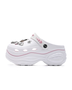 Клоги женские бело-розовые, цвет White Pink Josiny