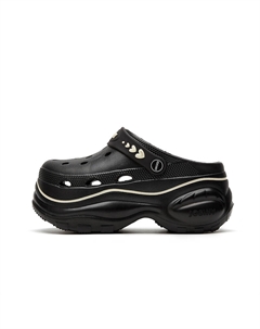 Клоги женские черно-бежевые, цвет Black Beige Josiny