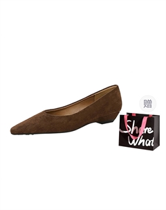 Женские повседневные туфли на один каблук - темно-коричневые с сумкой для покупок, цвет Dark Brown+Shopping Bag Bigtree