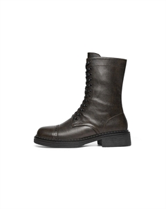 Кроссовки Мартин Бут 4,3 см женские черные, цвет Black Red dragonfly