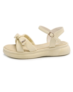 Женские сандалии на одной застежке желтые, цвет Yellow Tonybear