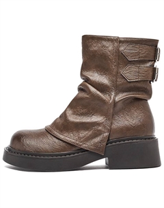 Черные женские угги на каблуке 4,5 см с толстым флисом, цвет Black[Thick Fleece]N644070 Agsdon