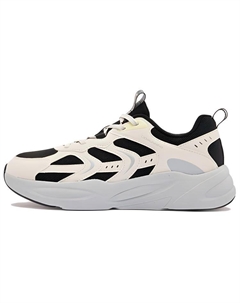 Женские легкие амортизирующие противоскользящие кеды для бега низкие черно-белые, цвет Black White Qiaodan