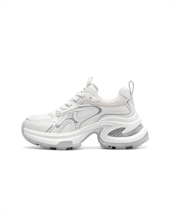 Женские белые кроссовки Low Top Chunky, цвет White C°banner