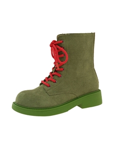 Зеленые короткие ботинки Martin для женщин, цвет Green Czrsk