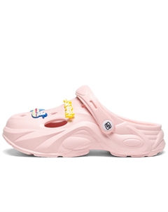 Модные и милые легкие удобные клоги женские бежевые, цвет Beige Snoopy