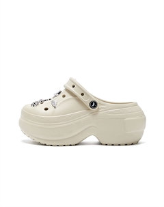 Клоги женские черные, цвет Black Red dragonfly