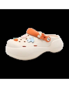 Клоги женские бежевые, цвет Beige Tafn