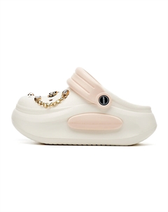 Клоги женские бело-розовые, цвет White Pink Josiny