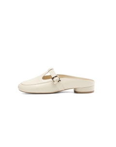 Закрытые тапочки женские бежевые, цвет Beige Hla