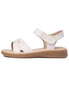 Женские сандалии на одной застежке 3 см экрю, цвет Ecru Josiny