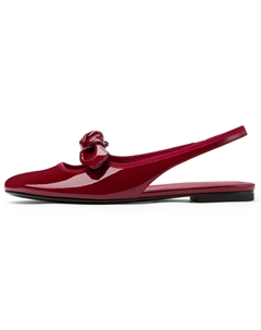 Маленькие женские повседневные туфли CK высотой 1,6 см красные, цвет Red Red Charles&keith