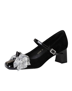 Женские черные повседневные туфли, цвет Black Bigtree