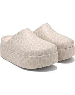 Сабо на платформе Дилана, цвет almond leopard Crocs