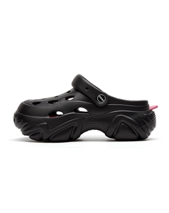 Клоги женские черные розово-красные, цвет Black Rose Red Josiny