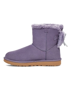 Ботинки зимние женские Bailey с бантиком, фиолетовый Ugg